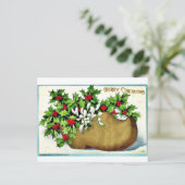 古き良きクリスマス シーズンポストカード (スタンド正面)