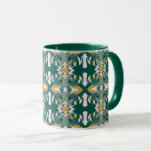 古き良き日アールデコ マグカップ (正面右)