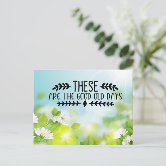 古き良き日 ポストカード (スタンド正面)