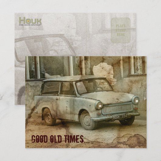 古き良き時代 ポストカード (正面/裏面)