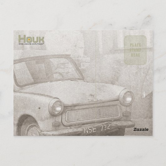 古き良き時代 ポストカード (裏面)