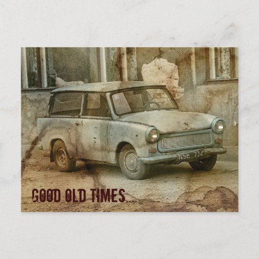 古き良き時代 ポストカード (正面)