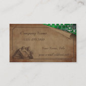 古くおよび新しいです 名刺 (正面)