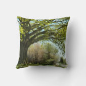 古くお洒落なカエデの木の装飾用クッション クッション (裏面)