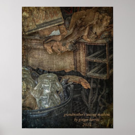 古くて埃っぽい ポスター (正面)