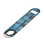 古くて錆びたアトラス帝国ディーゼルエンジンInde スピード栓抜き (正面アングル)