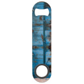 古くて錆びたアトラス帝国ディーゼルエンジンInde スピード栓抜き (正面)