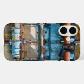 古くて錆びたアトラス帝国ディーゼルエンジンInde Case-Mate iPhoneケース (裏面 (横))