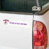 古くと育つ友人 バンパーステッカー (トラック上)