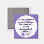 古くない誕生日 マグネット (正面/裏面)