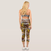 古くない カプリレギンス (裏面)