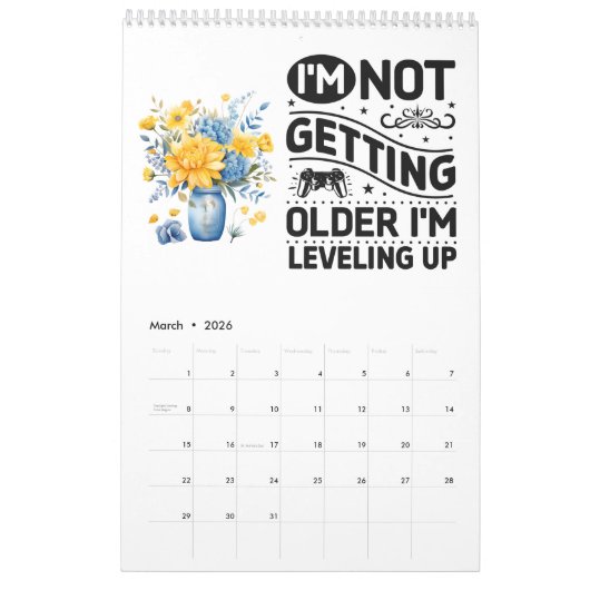 古くなる カレンダー (3月 2026)