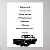 古くなる ポスター (正面)