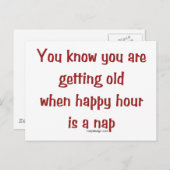 古くなる ポストカード (正面/裏面)