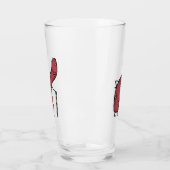 古くな中国のったドライソーセージ タンブラーグラス (左)