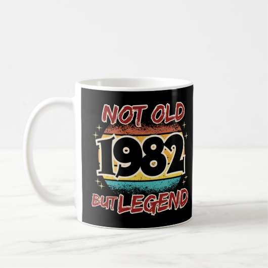 古くはないが伝説1982 コーヒーマグカップ (左)