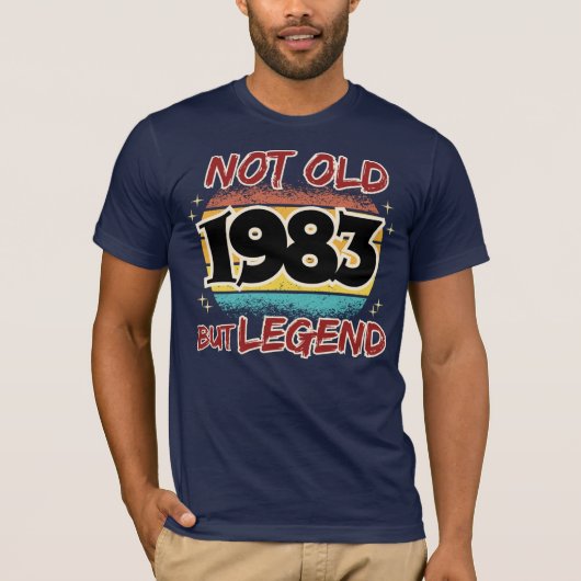 古くはないが伝説1983 Tシャツ (正面)