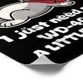 古くはない！Wd-40と少しDuが必要だ ポスター (角)