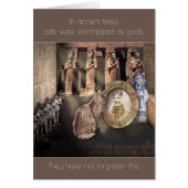 古くは猫を神として信仰していた… (正面)