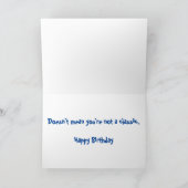 古くクラシックなトラック運転手、封筒が付いている挨拶状 カード (内部)