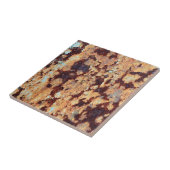 古くグランジな錆ついた金属板の質の背景pa タイル (側面)