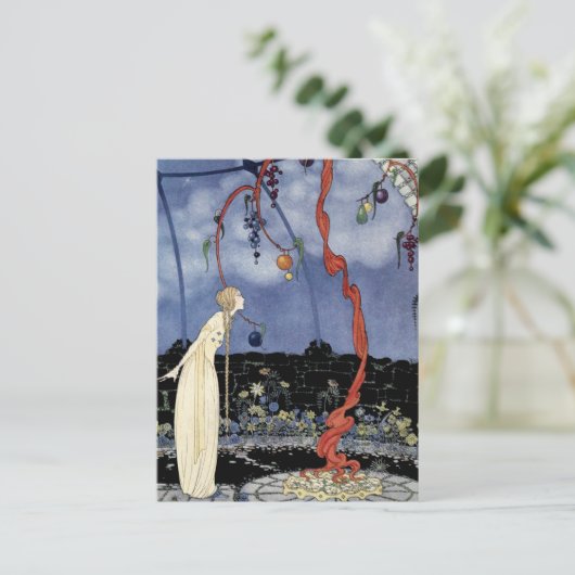 古くフランスのなおとぎ話: すばらしい美しいの木 ポストカード (スタンド正面)