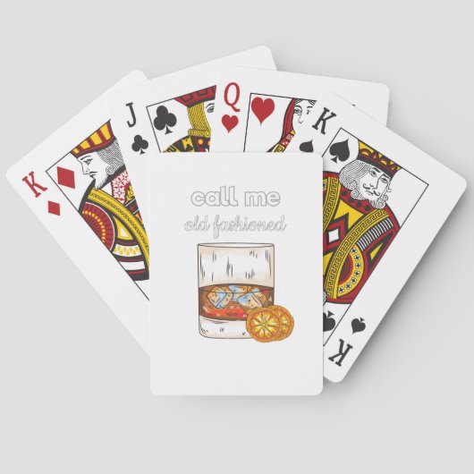 古く呼ファッションドぶ トランプ (裏面)