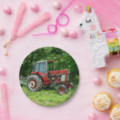 古く国際的なトラクター ペーパープレート (パーティー)