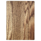 古く擦り切れたな木製のCipboard クリップボード (裏面)