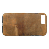 古く擦り切れたな革表紙 Case-Mate iPhoneケース (裏面(横))