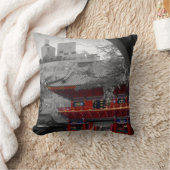 古く日本のな寺院 クッション (ブランケット)