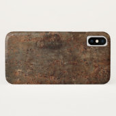 古く汚い革プリント Case-Mate iPhoneケース (裏面(横))