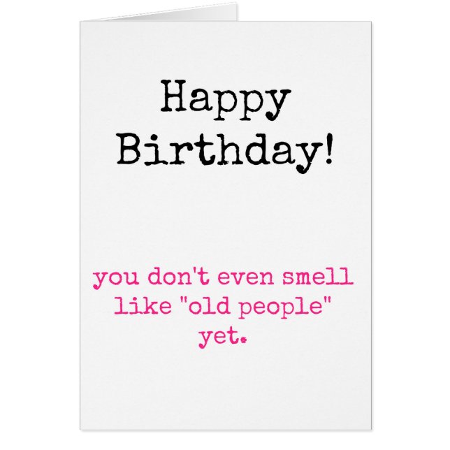 古く臭いがしません (正面)