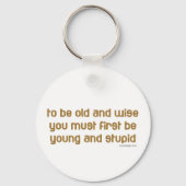 古く賢い キーホルダー (正面)