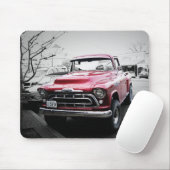 古く赤いトラック マウスパッド (マウス)