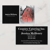 古く赤い納屋 名刺 (正面/裏面)