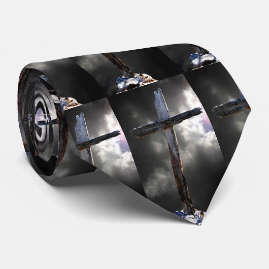 古く険しい十字 ネクタイ (ロール)