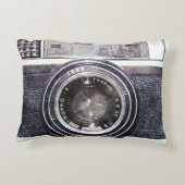 古く黒いカメラ アクセントクッション (裏面)