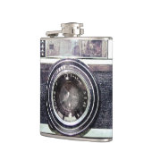 古く黒いカメラ フラスク (左)