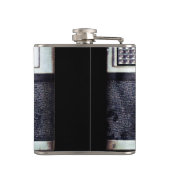 古く黒いカメラ フラスク (裏面)