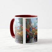 古く、新しいシンガポール- マグカップ (正面左)