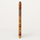 古さびが付いている槌で打たれた銅 Case-Mate iPhoneケース (裏面/右)