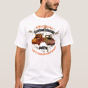 古さびのラットの棒の元のカスタムでクラシックなトラック- Tシャツ