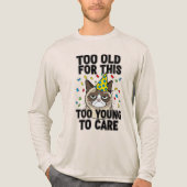 古すぎた若すぎるパーティー トライブレンドＴシャツ (正面)