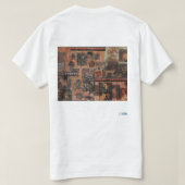 古びたものたち ― Hem Print T-Shirt Tシャツ (デザイン裏面)
