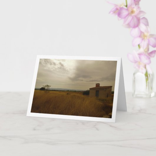 古びた農村の風景 カード (蘭)