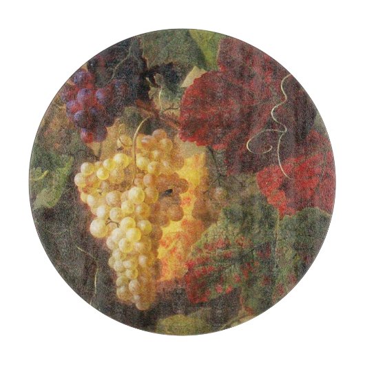 古ぶどうブドウ畑ワイン試飲パーティー カッティングボード (正面)