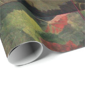 古ぶどうブドウ畑ワイン試飲パーティー ラッピングペーパー (ロールコーナー)