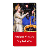 古ぶどう畑の収穫 ラベル (正面)