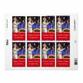 古ぶどう畑の収穫 ラベル (フルシート)